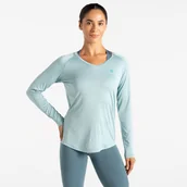 Koszulki i topy damskie - Dare 2b Koszulka damska z długim rękawem Discern Zielony, Rozmiar: 44 - miniaturka - grafika 1