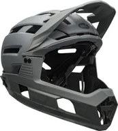Kaski rowerowe - Bell Super Air R MIPS Kask, matte/gloss grays S | 52-56cm 2021 Kaski MTB 210218-019 - miniaturka - grafika 1