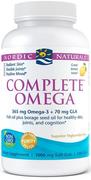 Przeziębienie i grypa - Nordic Naturals Complete Omega 1270 mg Lemon 120 Kapsułek - miniaturka - grafika 1