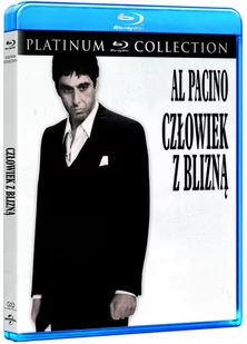 FILMOSTRADA Człowiek z blizną (BD) Platinum Collection - Dramaty Blu-ray - miniaturka - grafika 1