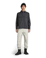 Koszule męskie - G-STAR RAW Męska koszula Utility Relaxed, Wielokolorowy (Dk Black Htr D21080-c903-7293), M - miniaturka - grafika 1