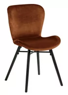 Krzesła - D2.Design Krzesło Batilda VIC copper 212126 - miniaturka - grafika 1