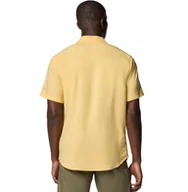 Koszulki męskie - Columbia Utilizer II Solid Short Sleeve Shirt 1577762715 Żółte M - miniaturka - grafika 1