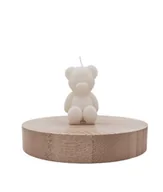 Świece - Świeczka zapachowa miś 5cm zapach Świerk - miniaturka - grafika 1