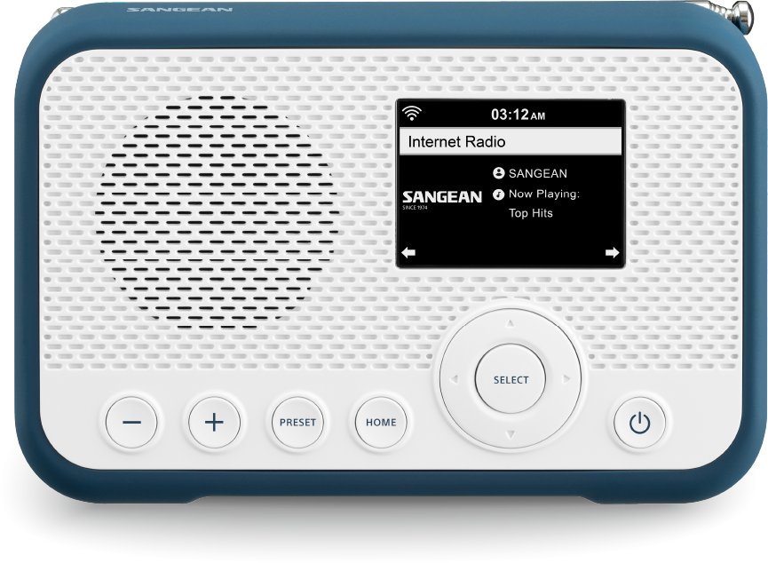 Sangean WFR-39 Internet Taschenradio Internet Blau A500466