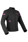 Odzież motocyklowa - Kurtka Motocyklowa Bering Lady Riva Czarny/FuksjowyXXL - miniaturka - grafika 1