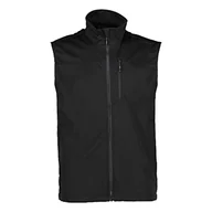 Kamizelki męskie - CMP F.lli Campagnolo męska kamizelka Gilet Light Softshell 30a9317 Czarny 56 30A9317 - miniaturka - grafika 1
