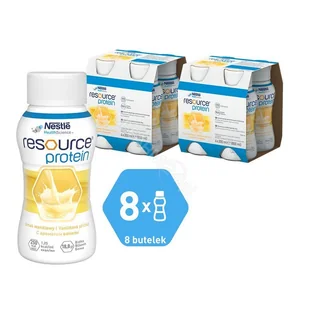 Nestle 4x Resource Protein smak waniliowy 200 ml - Żywienie medyczne - miniaturka - grafika 3