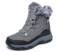 Botki damskie - Skechers Damskie botki Trego-Stormie, ciemnoszary, 42.5 EU - miniaturka - grafika 1