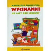 Książki edukacyjne - Tomkowska Magdalena Wycinanki na cały rok szkolny - miniaturka - grafika 1