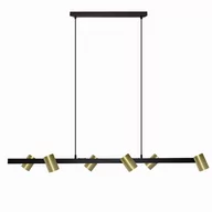 Lampy sufitowe - Snow 6 linia wisząca złota - miniaturka - grafika 1