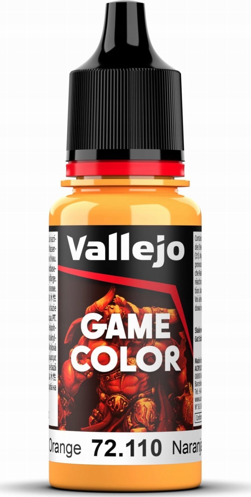 Vallejo Vallejo: 72.110 - Game Color - Sunset Orange 18 ml
