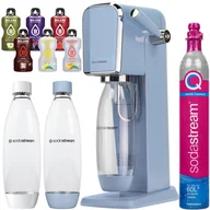Saturatory - Saturator SodaStream Art Blue jedna butelka + Butelka Sodastream Pet Biała 1 litr + bolero - miniaturka - grafika 1