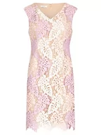 Sukienki - ApartFashion Sukienka damska z koronką, fioletowo-wielokolorowa, normalna, Fioletowy wielokolorowy, 36 - miniaturka - grafika 1