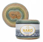 Pasmanteria - włóczka NAKO ANGORA LUKS COLOR 150g kol. 81912 . - miniaturka - grafika 1