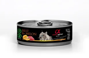 Alpha Spirit Wołowina z melonem 18x85g 21212-uniw - Mokra karma dla psów - miniaturka - grafika 1