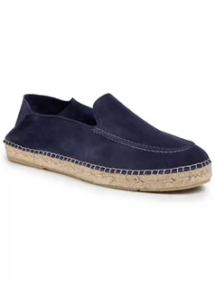 Espadryle męskie - QUAZI Espadryle QZ-63-04-000618 Granatowy - grafika 1