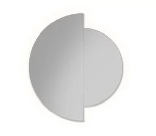Lustro Łazienkowe Led 80X90 Ruke Simple Nasu - Lustra - miniaturka - grafika 1