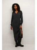 Sukienki - Kaffe Sukienka "Olga" w kolorze szarym - miniaturka - grafika 1