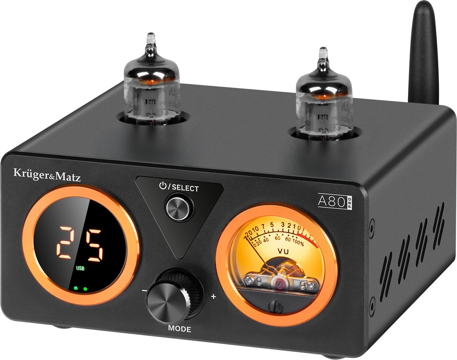 Kruger&Matz A80-PRO Wzmacniacz lampowy