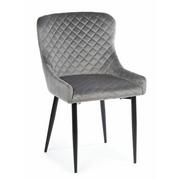 Krzesła - Krzesło Kajto Black Gray HH-801BG - miniaturka - grafika 1