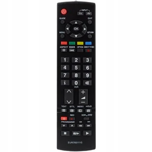Pilot do TV Panasonic Viera EUR 7651110 ZN - Piloty - miniaturka - grafika 1