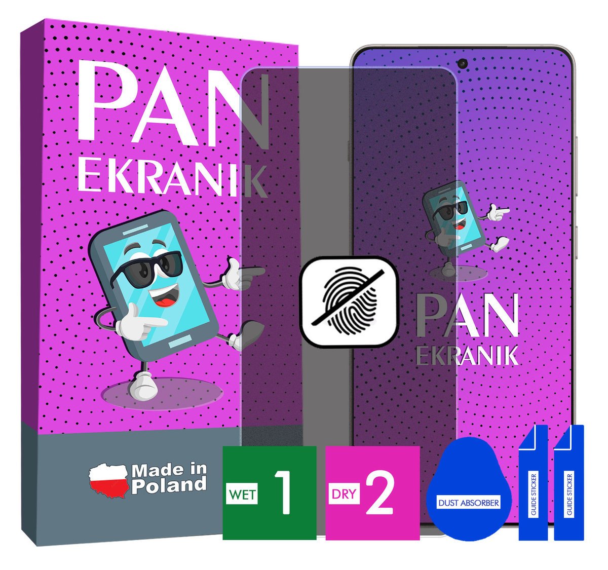 FOLIA 5D PRYWATYZUJĄCA MATOWA DO ONEPLUS 13R CAŁY EKRAN ORYGINALNA