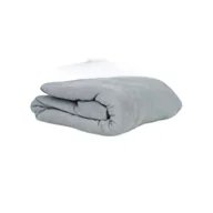 Prześcieradła - PRZEŚCIERADŁO Z GUMKĄ JERSEY SZARY JASNY 120x200 - miniaturka - grafika 1