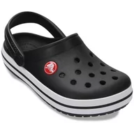Buty dla chłopców - Kapcie dziecięce Crocs Crocband Clog K Rozmiar butów (UE): 32-33 / Kolor: czarny - miniaturka - grafika 1