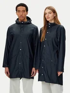 Kurtki damskie - Rains Kurtka przeciwdeszczowa Unisex 12020 Granatowy Regular Fit - miniaturka - grafika 1