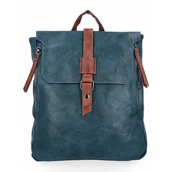 Torebki damskie - Plecak Damski Vintage XL firmy Herisson 1652H2023-11 Morski - miniaturka - grafika 1