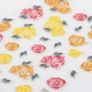 Allepaznokcie Naklejki biżuteryjne 5D samoprzylepne wypukłe akrylowe Nr 07 - Ozdoby do paznokci Allepaznokcie Naklejki biżuteryjne 5D samoprzylepne wypukłe akrylowe Nr 07 - Ozdoby do paznokci - miniaturka - grafika 1