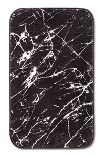 Dywanik Łazienkowy Mellow Loft 60X100 Cm Czarny - Dywaniki łazienkowe - miniaturka - grafika 1