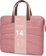 Torby na laptopy - Torba Innostyle INNOSTYLE DAMSKA TORBA NA LAPTOPA 14" WODOODPORNA CARRYLITE SLIM RÓŻOWA - miniaturka - grafika 1