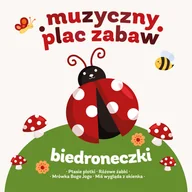 Pozostałe książki - CD BIEDRONECZKI MUZYCZNY PLAC ZABAW Z KSIĄŻKĄ - miniaturka - grafika 1
