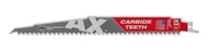 Brzeszczoty - Milwaukee brzeszczot do piły szablastej do cięcia drewna z gwoździami 230 mm z węglikiem TCT AX 5 szt. 48005526 - miniaturka - grafika 1
