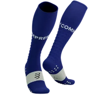 Skarpetki sportowe męskie - COMPRESSPORT Skarpety kompresyjne FULL SOCKS RUN dazzling blue - miniaturka - grafika 1