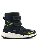 Kozaki damskie - Richter Shoes Kozaki zimowe "RS-1" w kolorze granatowym - miniaturka - grafika 1
