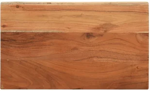Blat stołu, 60x30x3,8 cm, prostokątny, lite drewno akacjowe - Stoły - miniaturka - grafika 1