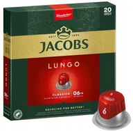 Kawa w kapsułkach i saszetkach - Jacobs nespresso lungo classico kawa do Nespresso intensywność 6 20kapsułek - miniaturka - grafika 1