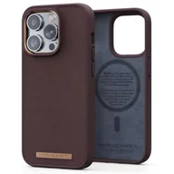 Etui i futerały do telefonów - Njord by Elements Etui do iPhone 14 Pro Max Dark Brown z prawdziwej skóry - miniaturka - grafika 1