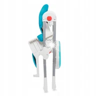 Krzesełka do karmienia - Krzesełko do karmienia Lionelo Linn Plus Turkus Regulacja wysokości Tacka - miniaturka - grafika 1