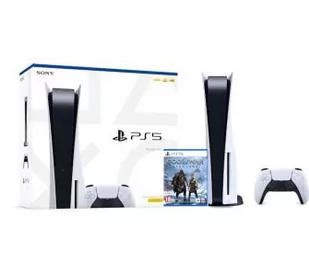 Sony PlayStation 5 (PS5) z napędem - God of War Ragnarok - Konsole Playstation - miniaturka - grafika 1