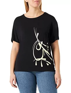 Koszulki i topy damskie - Triumph Damska koszulka termiczna Mywear Top SSL od piżamy, Black Combination, 40 - grafika 1