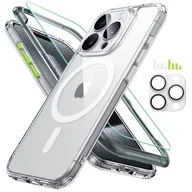 Etui i futerały do telefonów - Etui ESR Classic Pro Set Halolock Magsafe do Apple iPhone 15 Pro Clear - miniaturka - grafika 1