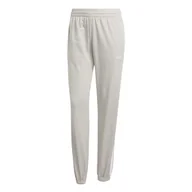 Spodnie damskie - Damskie Spodnie ADIDAS W 3S TP TRIC JD4536 – Beżowy - miniaturka - grafika 1