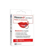 Problemy skórne - Hascovir protect, Plastry na opryszczkę, 15 sztuk - miniaturka - grafika 1