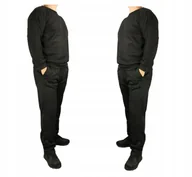 Dresy męskie - Dres Męski ** Komplet ** Czarny ** Ocieplany ** W Komplecie Taniej ** 6xl - miniaturka - grafika 1