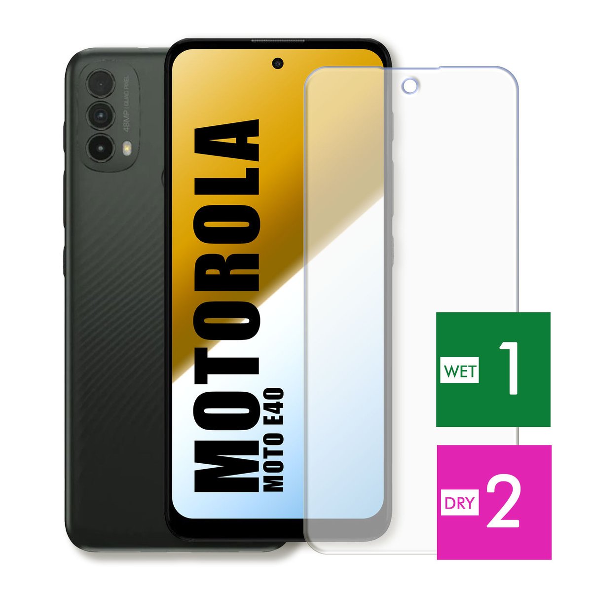 WZMOCNIONE SZKŁO DO MOTOROLA MOTO E40 SZYBKA HARTOWANE 9H JAKOŚĆ
