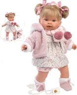 Lalki dla dziewczynek - Llorens Llorens 14280 Lalka 42 cm Alexandra z miękkim brzuszkiem - miniaturka - grafika 1